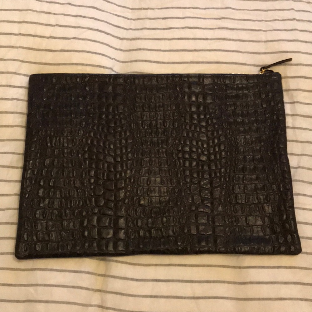 Oversized Clare Vivier clutch bag